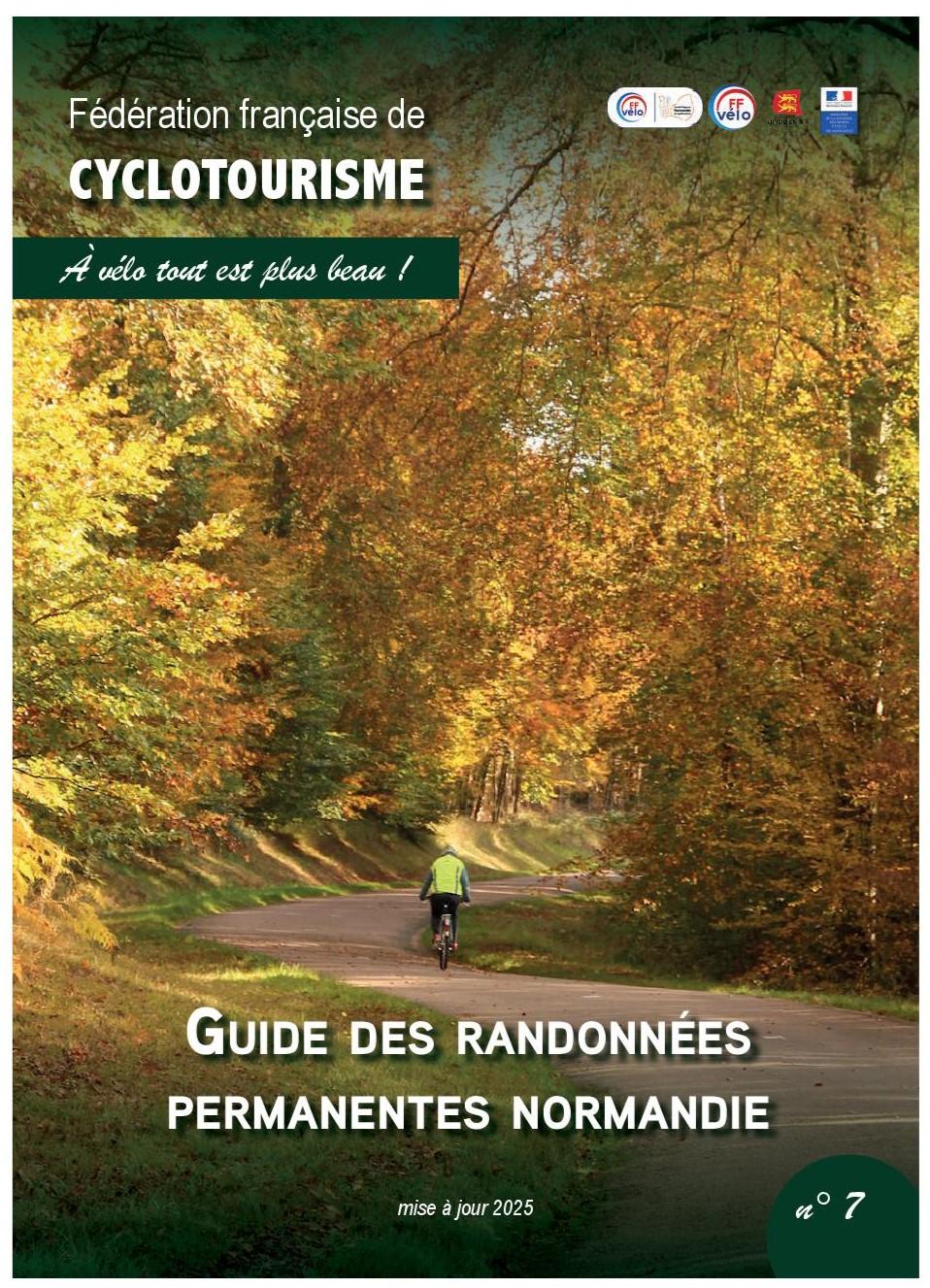 Guide randonnees permanentes 2025 normandie